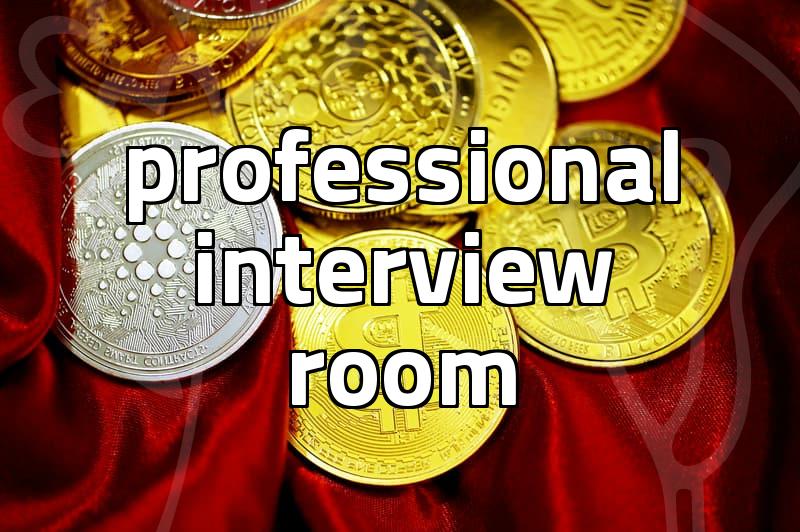 Choosing a professional space for remote interviews