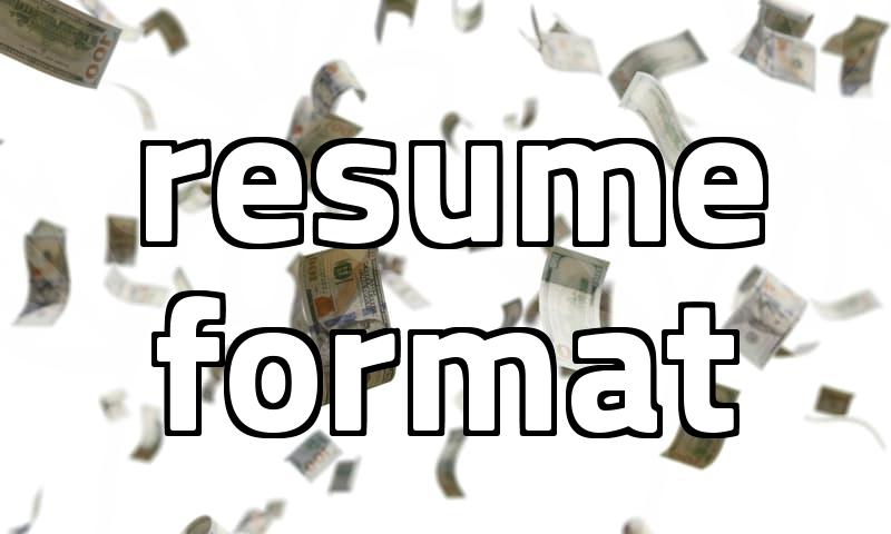 영문이력서 length and structural rules for hiring