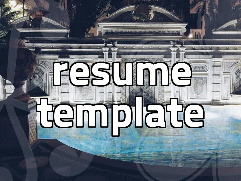 영문이력서양식다운로드 and how to choose the right template format