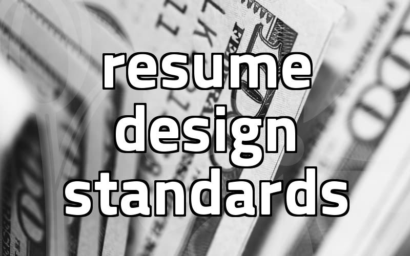 the proper English resume format and how to use it