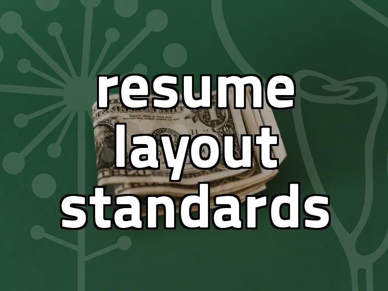 영문이력서양식 layout rules and structural formatting requirements