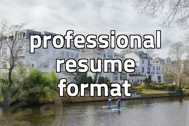 English Resume Template Standards for Global Hiring