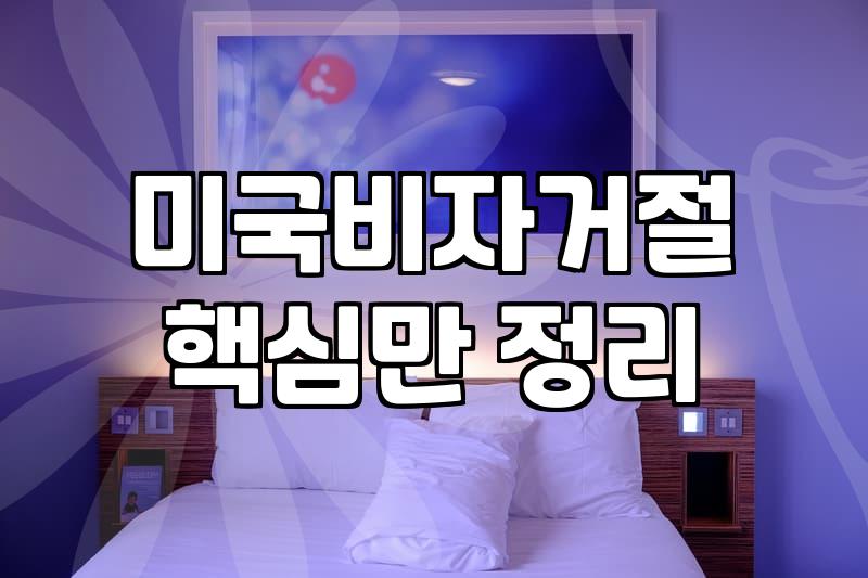 미국 입국을 준비할 때 알아두면 좋은 비자 절차와 비용 현실