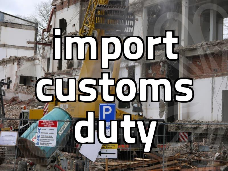 Customs clearance guidance for cross border shipments