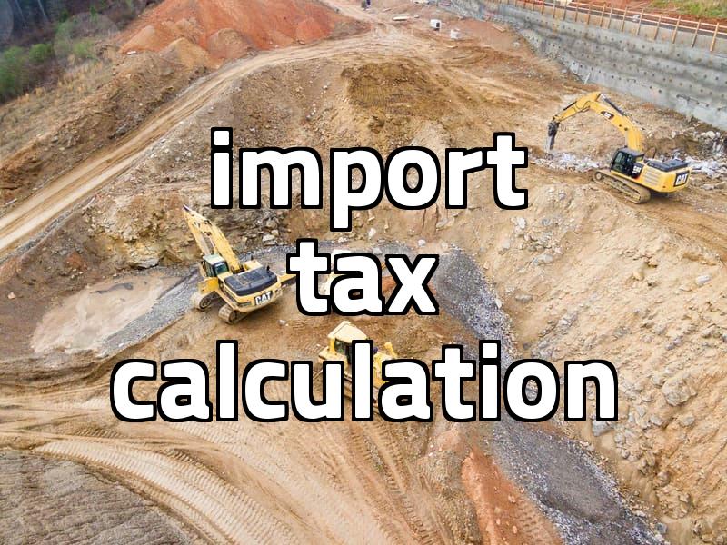 Tax inquiry methods for international trade